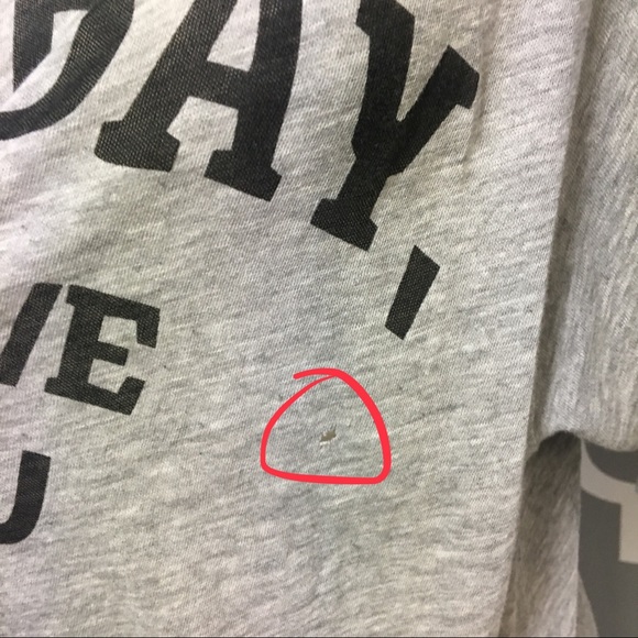 ❌SOLD❌ WILDFOX Sunday, I Love You T Shirt : 10:C - Picture 5 of 8